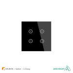 کلید چهار پل zigbee برند Akubela - تصویر 2