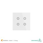 کلید چهار پل zigbee برند Akubela