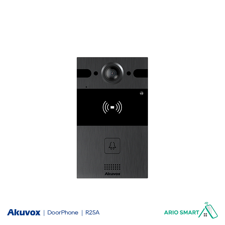 akuvox-r25a-front آیفون تصویری هوشمند Akuvox مدل R25A - تصویر 1