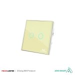 کلید دو پل هوشمند لمسی MCO Home پروتکل WiFi - تصویر 3