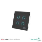 کلید چهارپل هوشمند لمسی MCO HOME پروتکل WiFi - تصویر 2