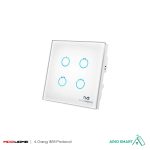 کلید چهارپل هوشمند لمسی MCO HOME پروتکل WiFi - تصویر 4