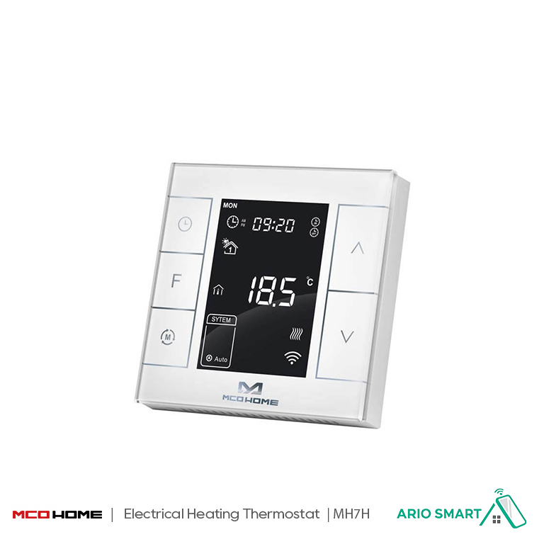 Mcohome-Electrical-Heating-Thermostatt-mh7h ترموستات هوشمند گرمایش از کف MCO HOME پروتکل Z-Wave - تصویر 1