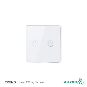 کلید دو پل  Tuya مدل Concave