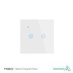 کلید دو پل Tuya  بدون فریم - تصویر 2