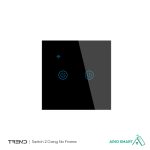 کلید دو پل Tuya  بدون فریم