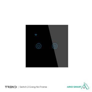 کلید دو پل Tuya  بدون فریم