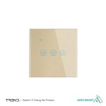 کلید سه پل Tuya  بدون فریم - تصویر 3