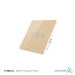 کلید سه پل Tuya  بدون فریم - تصویر 2