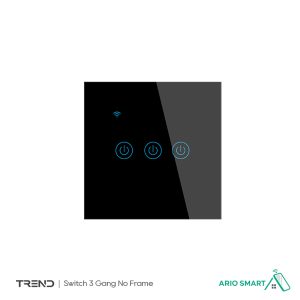 کلید سه پل Tuya  بدون فریم