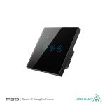 کلید سه پل Tuya  بدون فریم - تصویر 6