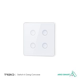 کلید چهار پل  Tuya مدل Concave