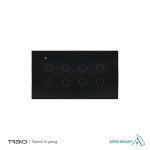 کلید هشت پل Tuya  بدون فریم - تصویر 2