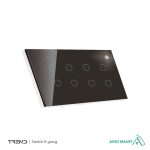 کلید هشت پل Tuya  بدون فریم